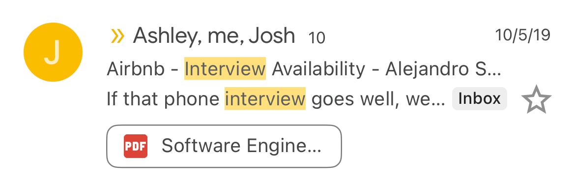 Airbnb Interview