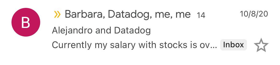 Datadog Interview