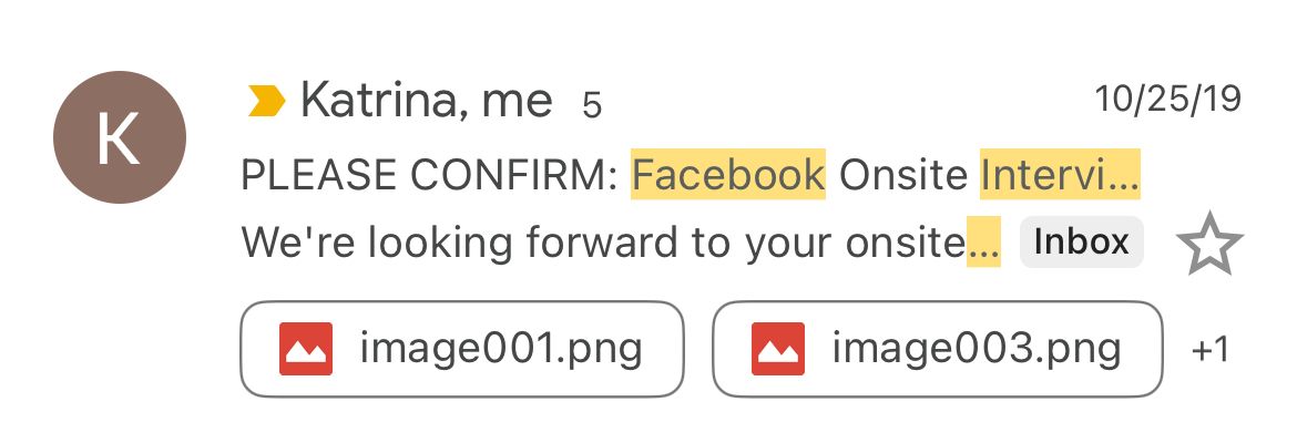 Facebook Onsite Interview