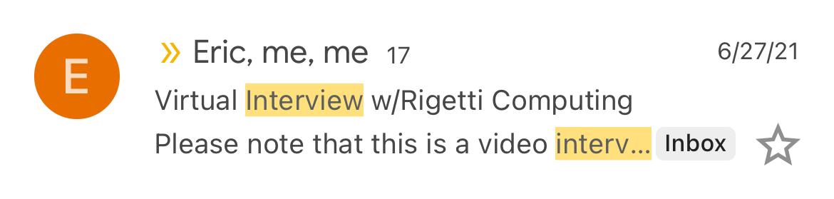 Rigetti Interview