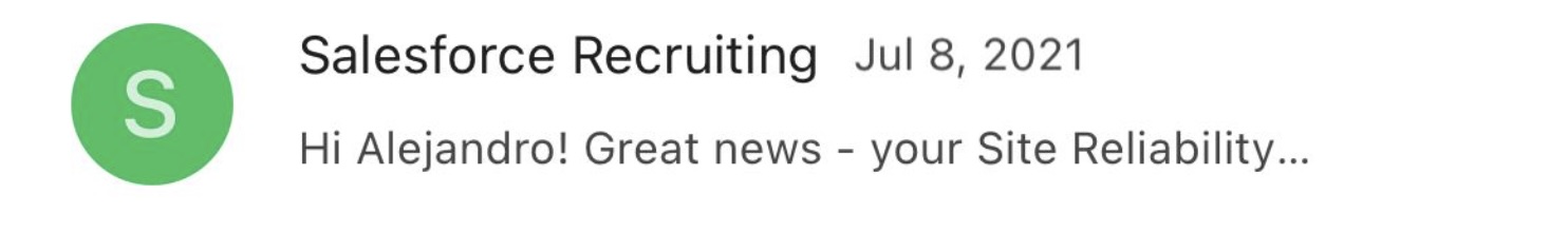 Salesforce Interview